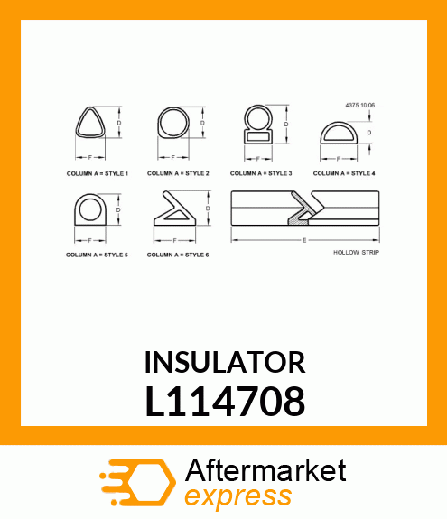 INSULATOR L114708