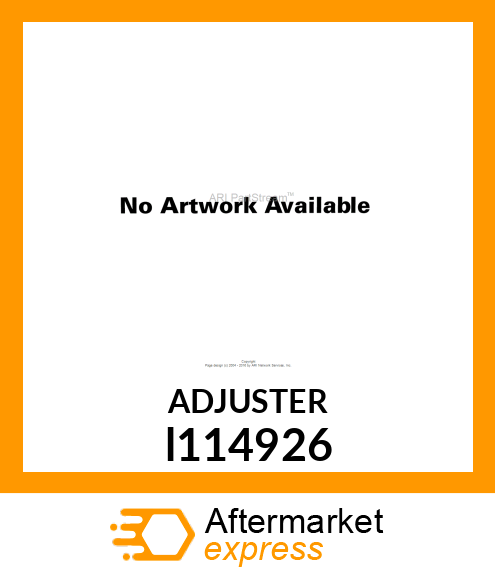 ADJUSTER l114926