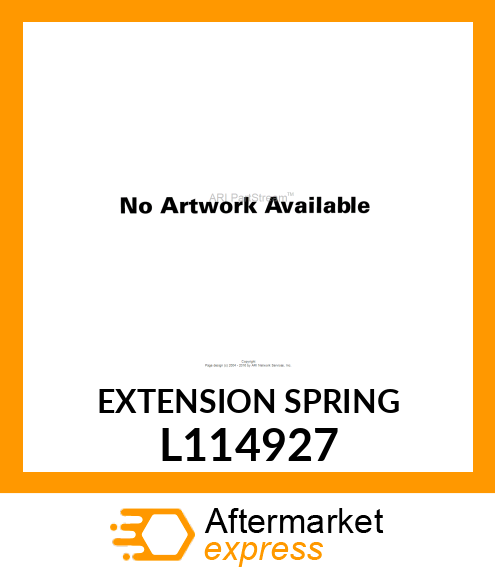 EXTENSION SPRING L114927