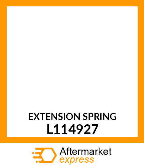 EXTENSION SPRING L114927