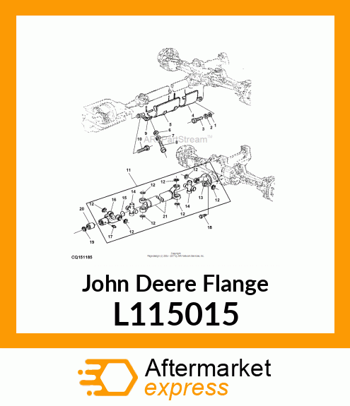 FLANGE, ROUND (DIA. 150) L115015