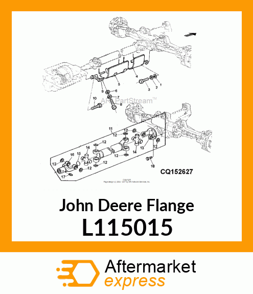 FLANGE, ROUND (DIA. 150) L115015