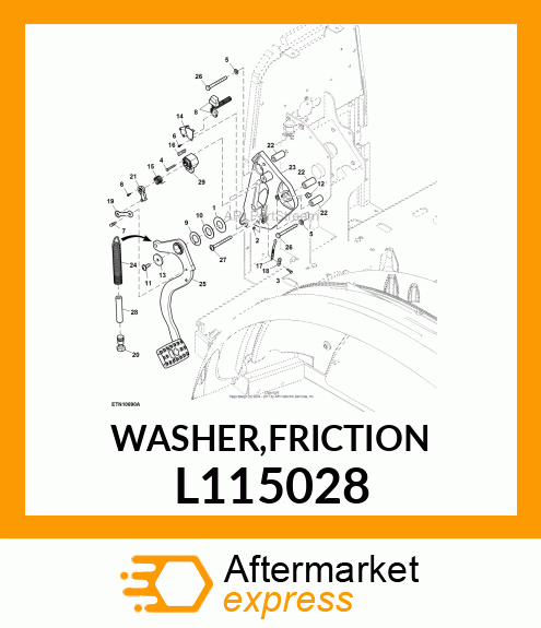 WASHER,FRICTION L115028