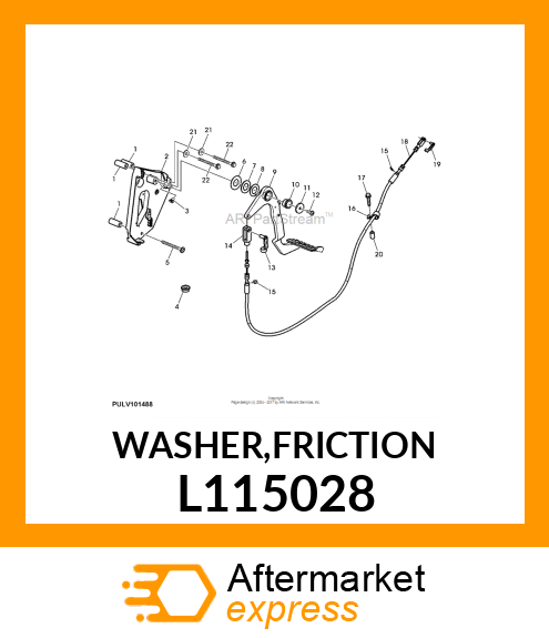 WASHER,FRICTION L115028