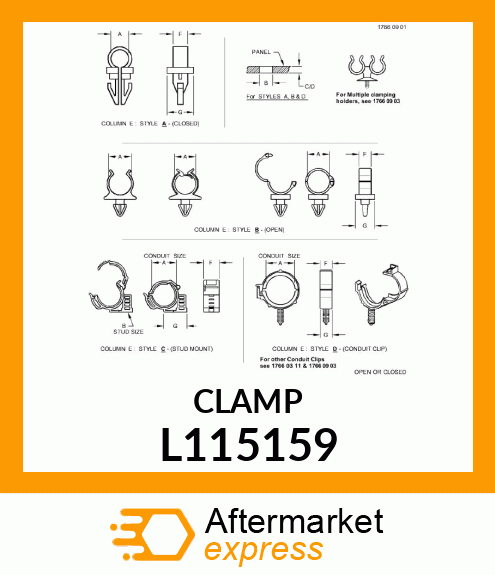 CLAMP,CABLE L115159