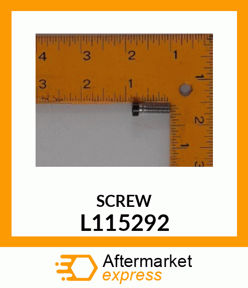 BOLT, SCREW,HEX SOCKET HEAD M5X18 D L115292