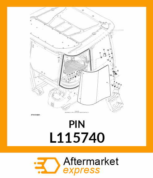 PIN FASTENER L115740