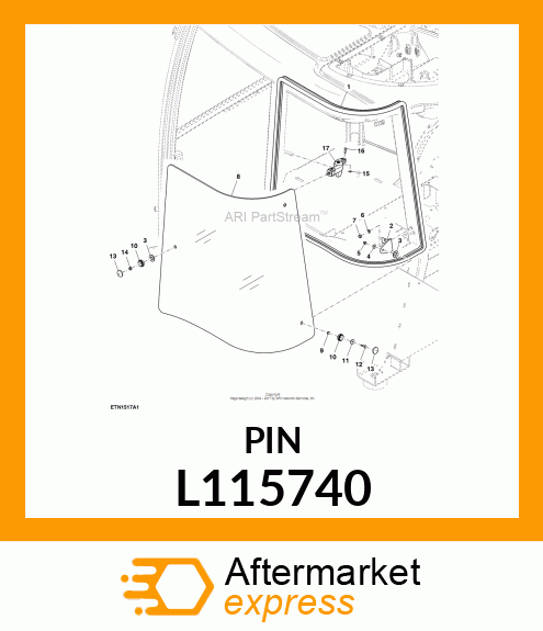 PIN FASTENER L115740