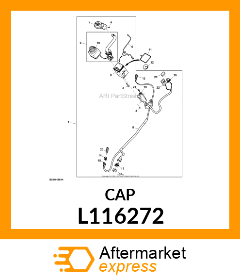 CAP FOR CONNECTORS FOR RECEPTACLES L116272