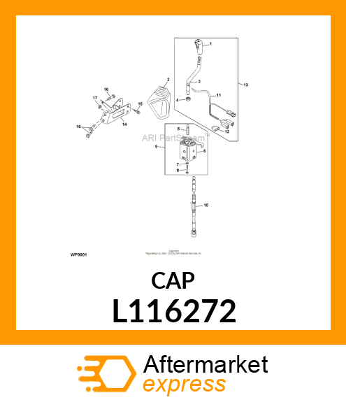 CAP FOR CONNECTORS FOR RECEPTACLES L116272