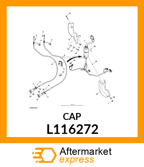 CAP FOR CONNECTORS FOR RECEPTACLES L116272