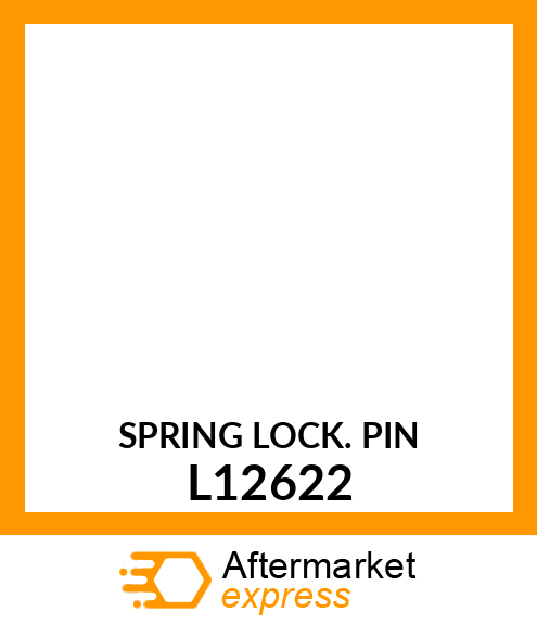 SPRING LOCKING PIN L12622