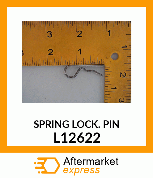 SPRING LOCKING PIN L12622