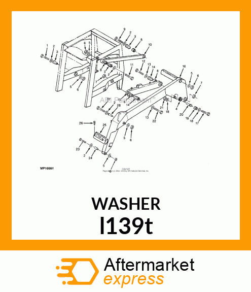 WASHER, BEVEL GEAR SHAFT RETAINING l139t