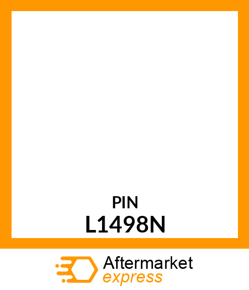 PIN FLAT HEAD L1498N