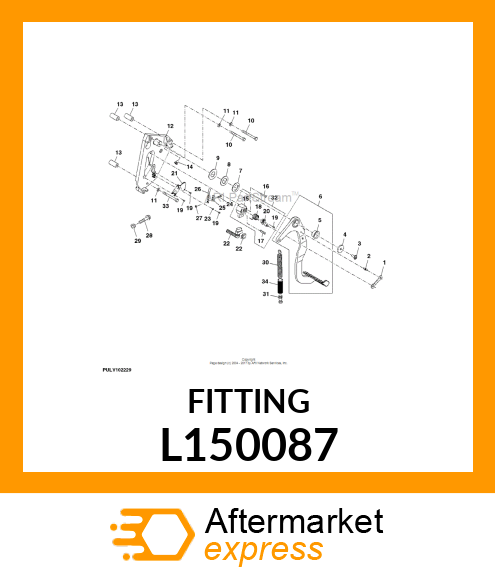 ADAPTER FITTING, ADAPTER L150087