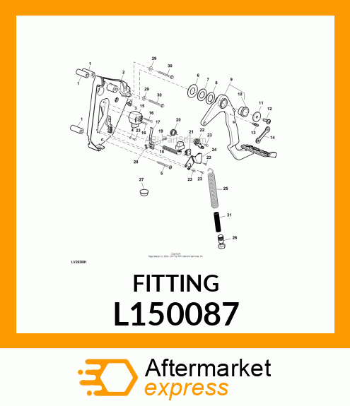 ADAPTER FITTING, ADAPTER L150087