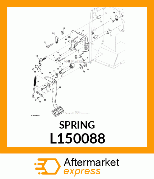 TORSION SPRING L150088