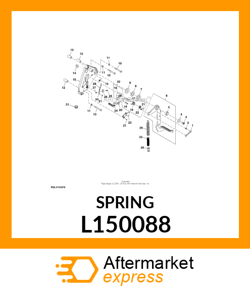 TORSION SPRING L150088