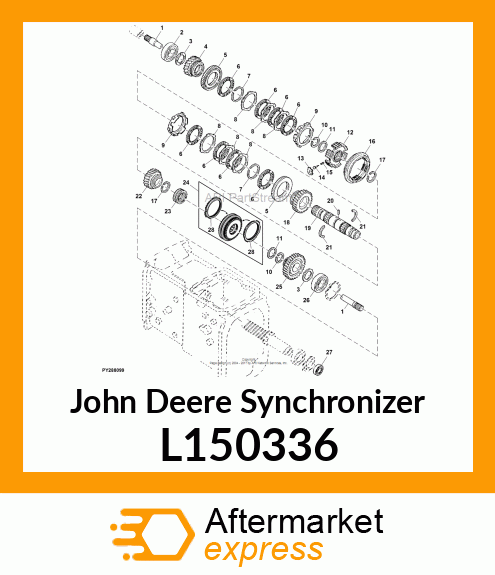 SYNCHRONIZER, RING, SYNCHRONIZER DI L150336