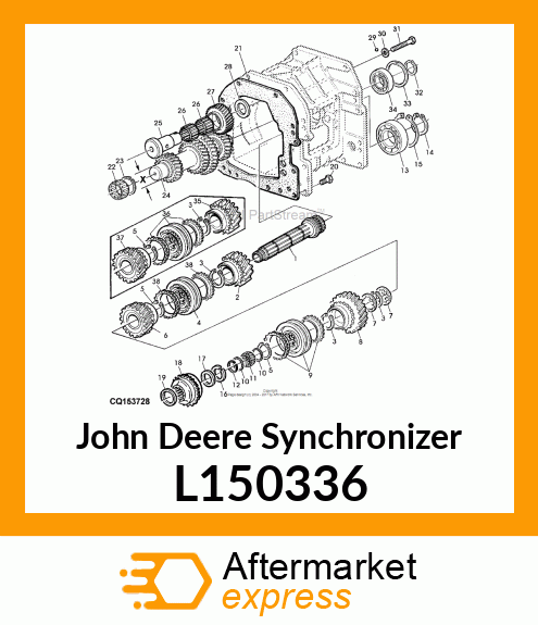 SYNCHRONIZER, RING, SYNCHRONIZER DI L150336