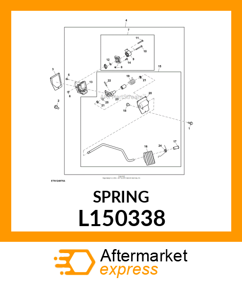 SPRING,TORSION L150338