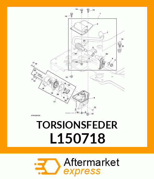 TORSIONSFEDER L150718