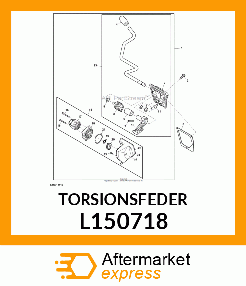 TORSIONSFEDER L150718