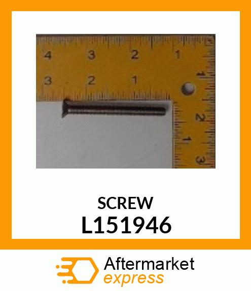 SCREW, SPECIAL SCREW, CTSK HEAD,MET L151946
