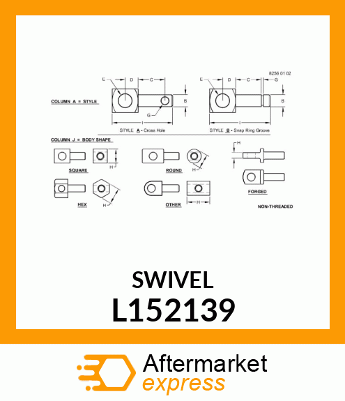 SWIVEL L152139