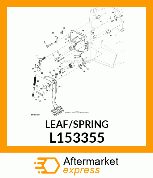 LEAF SPRING L153355