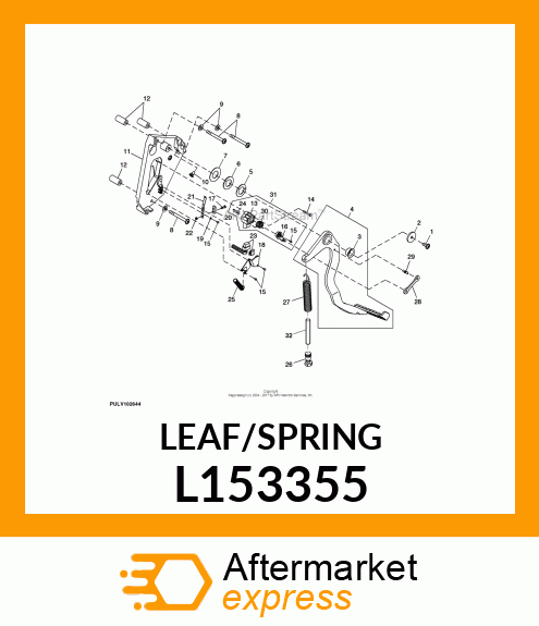 LEAF SPRING L153355