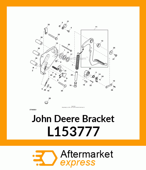 BRACKET, CLUTCH PEDAL L153777