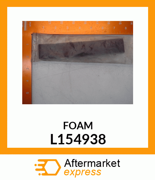 FOAM PAD 180X30X10 L154938