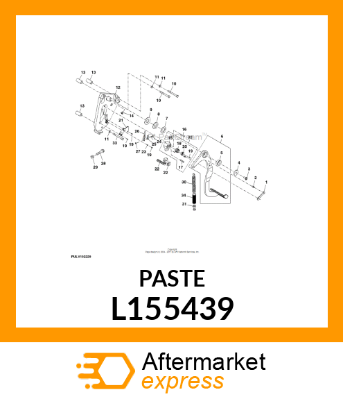 SCREW LOCKING VARNISH GREY UNIT=20 L155439