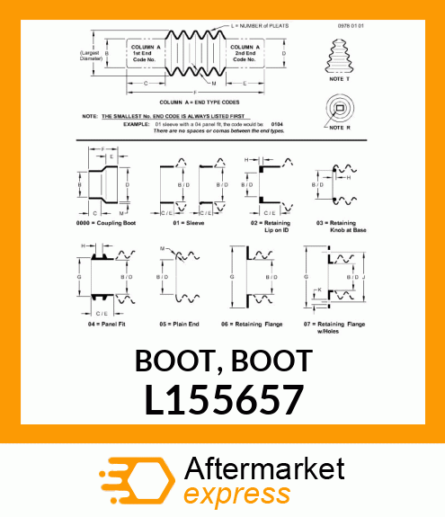 BOOT, BOOT L155657