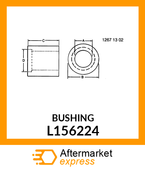 BUSHING L156224