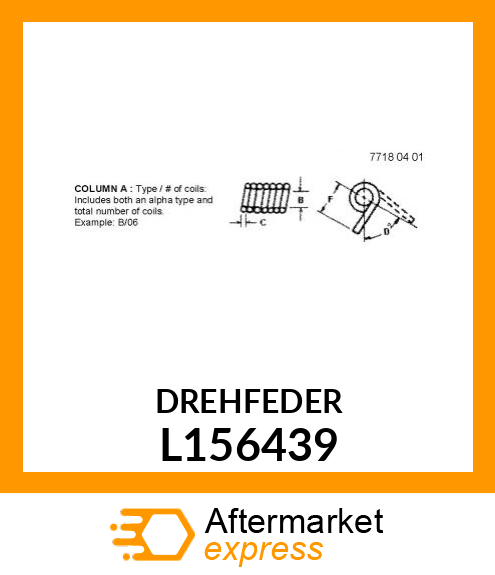 DREHFEDER L156439