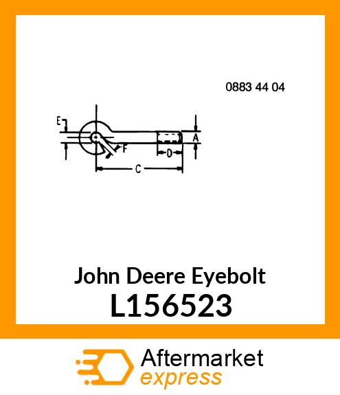 ROD, LATCH RELEASE/SHORT L156523