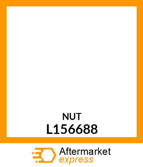 NUT M16, DACROMET 500 L156688