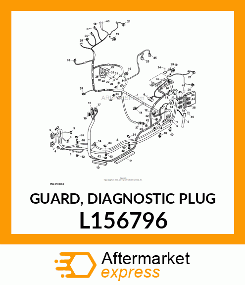 GUARD, DIAGNOSTIC PLUG L156796