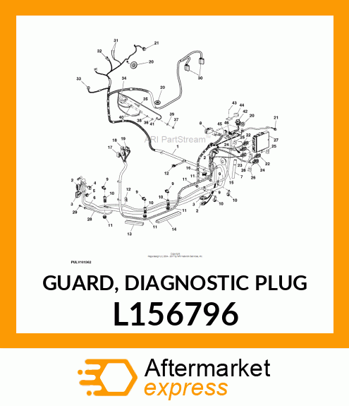 GUARD, DIAGNOSTIC PLUG L156796