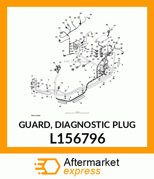 GUARD, DIAGNOSTIC PLUG L156796