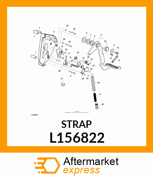 BALL JOINT LENGTH=57,5 L156822