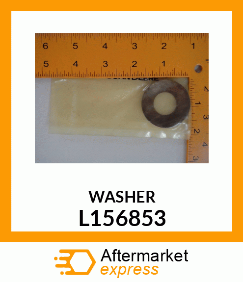 THRUST WASHER, WASHER,THRUST L156853