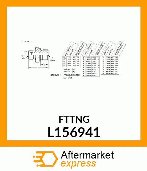 FITTING GES 140/M26X1.5 L156941