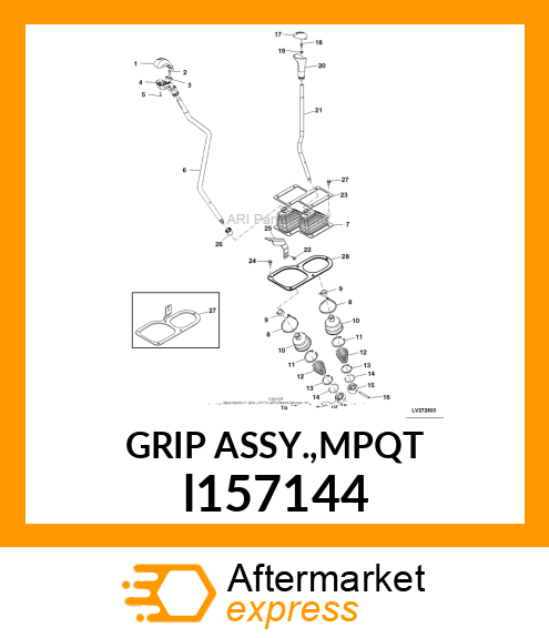 GRIP ASSY.,MPQT l157144