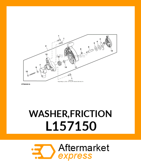 WASHER,FRICTION L157150