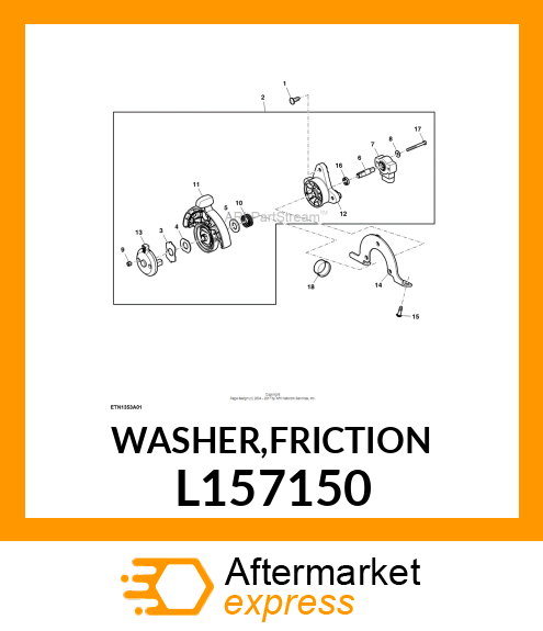 WASHER,FRICTION L157150