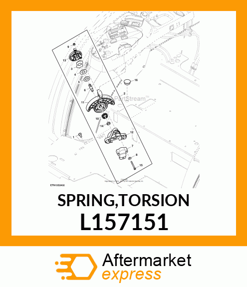 SPRING,TORSION L157151